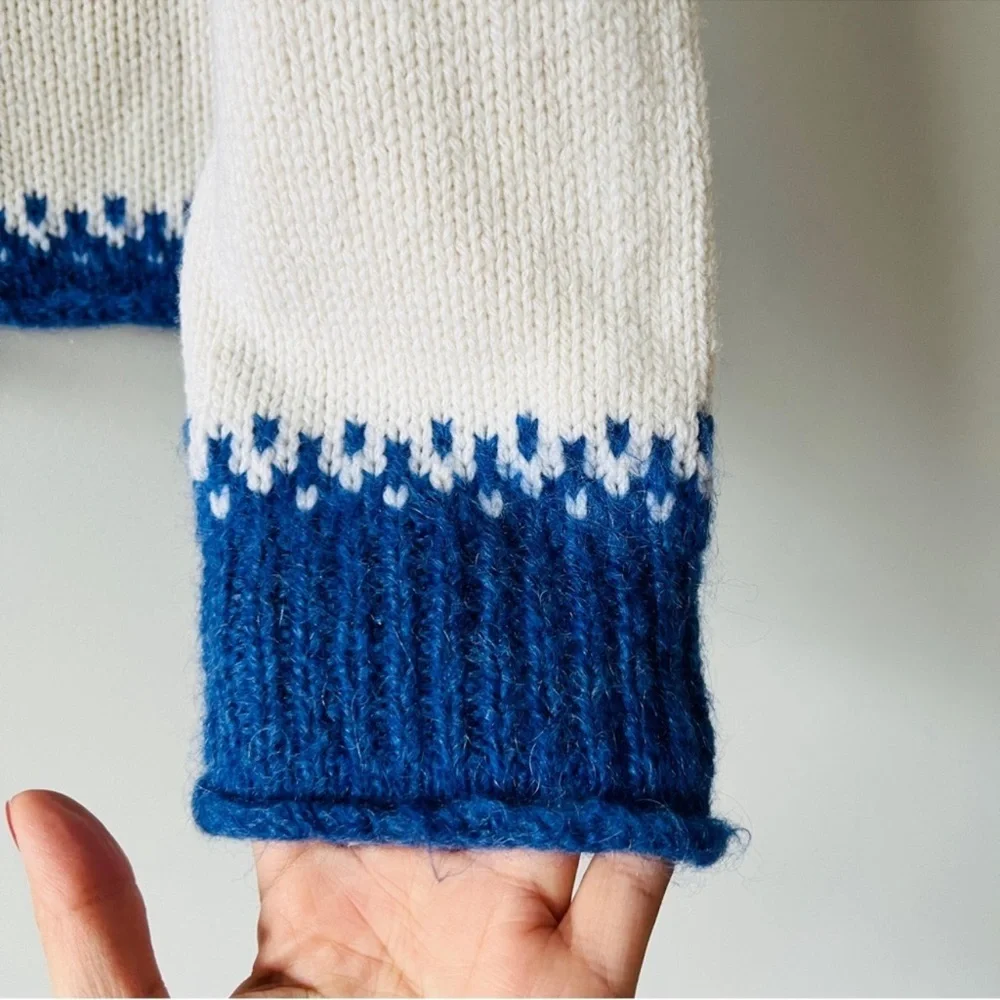 Alex Mill Bailey Fair Isle Turtleneck Size Medium​